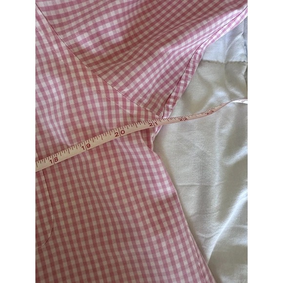 Vineyard Vines Whale Shirt Mens Medium Pink  Gingham Check Button Down Shirt EUC - Picture 7 of 12